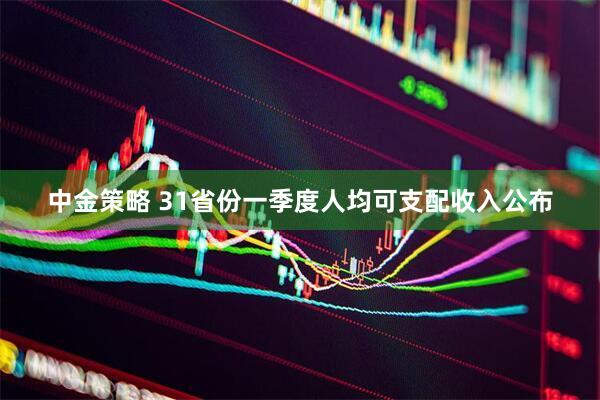中金策略 31省份一季度人均可支配收入公布