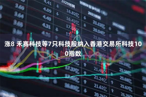涨8 禾赛科技等7只科技股纳入香港交易所科技100指数