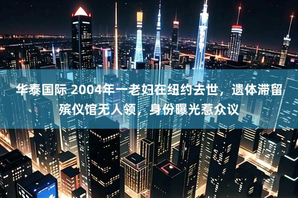 华泰国际 2004年一老妇在纽约去世，遗体滞留殡仪馆无人领，身份曝光惹众议