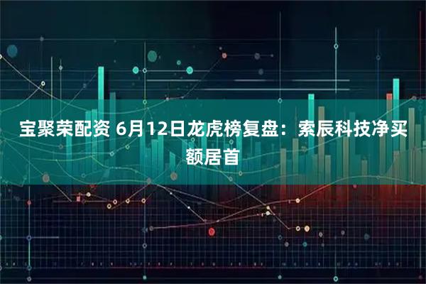宝聚荣配资 6月12日龙虎榜复盘：索辰科技净买额居首