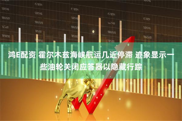 鸿E配资 霍尔木兹海峡航运几近停滞 迹象显示一些油轮关闭应答器以隐藏行踪